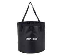 LOVIVER Lavandino Pieghevole da Esterno, Leggero, Portatile, per Campeggio, Contenitore per l'acqua, per Escursionismo, bucato, Pesca, Nero, 20 Litri
