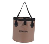 LOVIVER Lavandino Pieghevole da Esterno, Leggero, Portatile, per Campeggio, Contenitore per l'acqua, per Escursionismo, bucato, Pesca, Marrone, 20 Litri