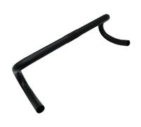 LOVIVER Manubrio per Bici a Scatto Fisso, Accessori per Ciclismo, sostituisce Il Manubrio Curvo Professionale per Bici da Corsa in Lega di Alluminio, Nero Opaco