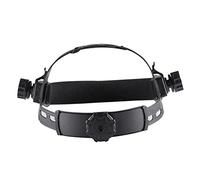 LOVIVER Maschera di Ricambio per Casco per Saldatura in Materiale PP Design Cavo con Fascia per Caschi per Saldatura, Singola fascia