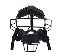 LOVIVER Maschera per Softball, Comoda, Leggera, Protettiva in Lega Resistente Regolabile, Maschera da Baseball, per Baseball Indoor Softball, Nero