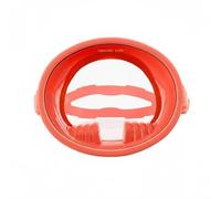 LOVIVER Maschera Subacquea Occhiali da Immersione Visiera Snorkeling Lente Temperata Silicone Cinghia Regolabile Antiappannamento Ampia Sigillo Confortevole , Corallo