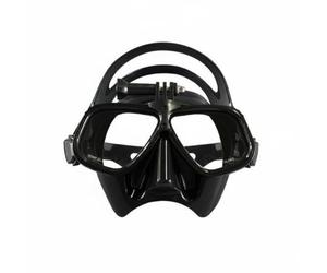LOVIVER Maschera Subacquea Occhialini Snorkel Immersione Facile Compensazione Frontale Nitida Fascia Regolabile Adatta a Snorkeling Ricreativo Scuola Nuoto Vacanze Estive, Nero