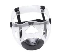 LOVIVER Maschera Taekwondo Trasparente, Copricapo Protettivo Rimovibile, Visiera, Ispessimento della Protezione per Il Viso per Arti Marziali, Sanda, Karate, Bambini
