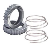 LOVIVER Meccanismo a Cricchetto per Mozzo Bicicletta Accessori Ricambio Mozzo Anelli Cricchetto 54 Denti Kit Ingranaggi Acciaio Utensile Risposta 6.6 Gradi