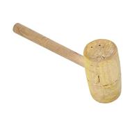 LOVIVER Mini Martello per Intaglio Del Legno con Superficie Liscia, Versatile, Ergonomico, Facile Da Usare, Ideale per Lavori Artigianali E di Falegnameria, 6.5 Cm