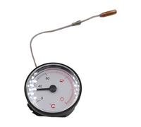 LOVIVER Misuratore di Temperatura Meccanico per liquidi, Acqua e Olio, per Uso in Laboratorio, Diametro 55 mm, Risposta Rapida, 0-80°C/30-180°F, termometro a, C Celsius