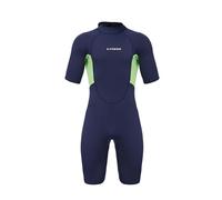 LOVIVER Muta da Uomo Muta Subacquea Muta Triathlon Tuta Termica Tuta Neoprene 3mm Monopezzo in Neoprene E Nylon con Maggiore Scorrevolezza E Comfort Adatta, M