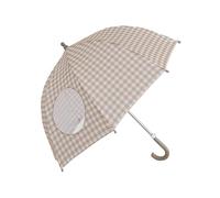 LOVIVER Ombrellone per bambini compatto forte ombrello a manico lungo per la vita quotidiana in viaggio, Cachi