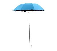 LOVIVER Ombrellone per Piante da Esterno, più Alto e più, Robusto, Copertura ombreggiante per Giardino, Ombra per Piante di ortaggi, in Vaso, terrazza, Blu