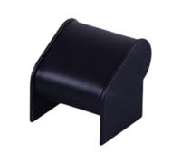 LOVIVER Orologio per lo shelf shelf moderno oggetti di gioielli organizzatore orologio da polso porta orologio per il desktop vetrina per comò, Nero