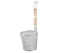 LOVIVER per pasta in rete, schiumarola per gnocchi, colino per pasta, scolapasta per pentole calde, per cucinare pollo e anelli di cipolla al, 16 Cm