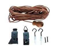 LOVIVER Persiane Accessori per Tende Kit di Riparazione per Tende Persiane avvolgibili Connettore per tapparelle Persiane per finestre Coulisse per casa