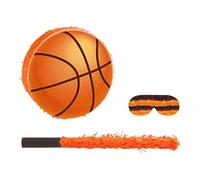 LOVIVER Piñata da basket, articoli per feste a tema sportivo, coriandoli, regali, maschere per occhi, accessori, attività per feste per bambini, musica