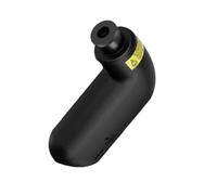 LOVIVER Pompa Bici Mini Portatile Compressore Gonfiatore Pneumatici Elettrico Tascabile 100 Testa Doppia per in Plastica con Batteria 300 Ricarica Type C
