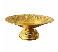 LOVIVER Portafrutta con Piede in Metallo | Stile Vintage, Decorativo, Alzata, per Ingresso, S