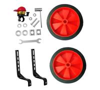 LOVIVER Rotelle di Allenamento per Bambini, stabilizzatori Regolabili per Bicicletta, Ricambio per Attrezzatura da Ciclismo, universali, pratiche e Resistenti, Rosso