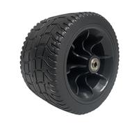 LOVIVER Ruota per Carrello da 7 Pollici, Facile da installare, Pezzi di Ricambio, Ruote Solide, Pneumatici robusti e scorrevoli, Diametro 6,7 Pollici per