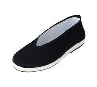 LOVIVER Scarpe di Tela Scarpe Vecchie di Pechino Suola in Gomma Antiscivolo Comode per Uomini e Donne Scarpe Tai Scarpe Tradizionali Cinesi, 43