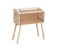 LOVIVER Scatola per Allevamento di, incubatrice per Ventilazione, lucernario, pollaio per Uccelli, criceti, quaglie, Accessori per Animali Domestici, 40 Cm X 30 Cm X 30