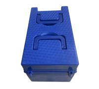 LOVIVER Scatola per Batteria per, portabatteria Professionale infrangibile con Maniglia, Scatola di immagazzinaggio per tricicli, Veicoli, Blu