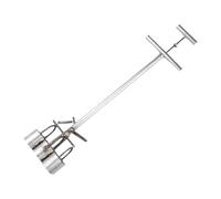 LOVIVER Seminatrice a Blocchi per Terreno con Maniglia Ergonomica, Robusta, Versatile, Manuale E Portatile, 6 Fori