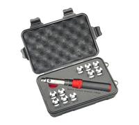 LOVIVER Set di Chiavi dinamometriche per Raggi, Strumento per la Manutenzione delle Ruote della Motocicletta, Kit di Chiavi dinamometriche Regolabili
