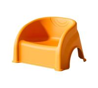 LOVIVER Sgabello per Bambini Sedia per Bambini Poggiapiedi Antiscivolo Sgabello per Doccia Sgabello per Cambio Scarpe Sgabello per Bagno per Comodino Cucina, Orangina