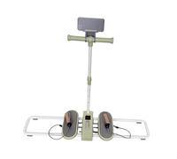 LOVIVER Ski Machine Leg Exerciser Allenamento Completo del Corpo Robusto attrezzo per Esercizi per l'interno Coscia Attrezzatura per l'allenamento, Verde