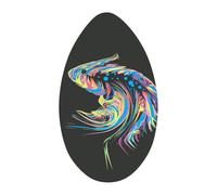 LOVIVER Skimboard in Legno, Giocattolo Estivo Leggero da Spiaggia, Pratico, per Bambini, tavola da Surf per Principianti, Adolescenti e Bambini, 41inch