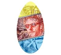 LOVIVER Skimboard in Legno, Tavola Surf Bambino, Tavola Da Surf per Attività Acquatiche, Tavola Da Piedi in Acque Basse per Lo Skateboard Sulla Spiaggia, Il Surf Semplice, Avatar