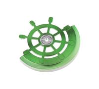 LOVIVER Sostituzione del rotore del movimento dell'orologio, a forma di volante di nave, facile da usare, componente automatico, parti di riparazione, Verde