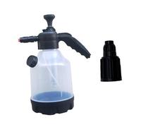 LOVIVER Spruzzatore di Schiuma Manuale Spruzzatore d'Acqua Efficace Generazione di Schiuma Flacone Spray da 3 Litri per Prato Giardino Motocicletta Casa, Bianco Traslucido