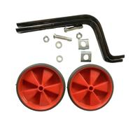 LOVIVER Stabilizzatori per Biciclette per Bambini, Rotelle di Supporto per Bicicletta, Kit di Montaggio Rapido per Stabilizzatori per Biciclette da 12 a 20 Po, Rosso