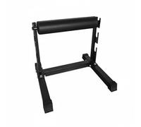 LOVIVER Stand Supporto Squat Stazione Allenamento Regolabile Appoggio Piede Posteriore Base Stabile Antiscivolo Acciaio E, Supporto Per Squat Tipo A Gancio