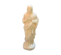 LOVIVER Statua di Gesù, Collezione di sculture ispiratrici, Decorazione Natalizia, Ornamento da Tavolo, Figura di Gesù per Camera da Letto, per Le