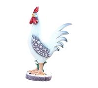 LOVIVER Statuetta per Scultura da Giardino Supporti per Animali da Cortile Statua di Pollo per Giardino d'Arte per Cortile, Ufficio, Cortile, Cortile, Piccolo