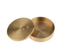 LOVIVER Strumento per l'immersione dell'olio per orologi Tazza per l'olio per orologi Scatola di rame Pentola per la pulizia dell'olio Custodia portatile per