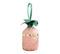 LOVIVER Stuffa a tracolla per donne con accenti di rivetti borsetta per secchio ananas per il viaggio da appuntamento, Rosa