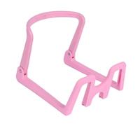 LOVIVER Supporto Dispenser Acqua Pieghevole Portabottiglie Base per Damigiane Stabile in PP Ispessito Richiudibile per Trasporto Facile Adatto per Campeggio, Rosa Viola, Supporto Senza Beccuccio