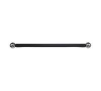 LOVIVER Supporto per Bandiera, palo per lampione, Supporto per Bandiera, per Scala, Braccio Trasversale, per da Giardino, Palla Argentata da 56 Cm