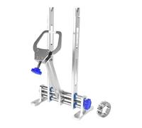 LOVIVER Supporto per centraruote, allineamento, bilanciamento, Supporto Portatile, Leggero, Professionale, Resistente, Blu