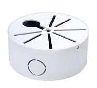 LOVIVER Supporto Telecamera di Staffa Cupola Staffa Montaggio Staffa Soffitto Base Rotante Materiale con Passacavi Integrato Installazione Facile Adatto per Negozio Condominio