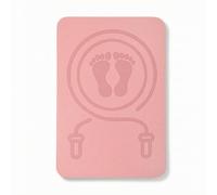 LOVIVER Tappetino Antiscivolo Esercizi Materassino per Salto con Corda E Stretching Cuscino Protettivo Riduzione Rumori su Entrambe le Facce Adatto per Casa, Rosa, 1 40 60cm