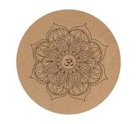LOVIVER Tappetino da Meditazione Rotondo, Comodo E Pratico, per Uso Domestico, Facile da Pulire, Decorativo, di, Impermeabile.