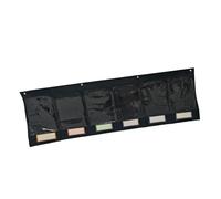 LOVIVER Tasca portaoggetti nera, versatile strumento di raggruppamento, organizer per carta da appendere, 6 tasche per la gestione di piccoli gruppi