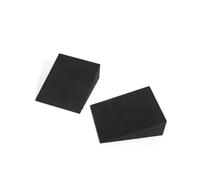 LOVIVER Tavola Inclinata Tavola Esercizi Wedge Tavoletta Stretching Pedana Squat per Supporto Posturale E Ampiezza Movimento Calf Stretcher per Muscoli Tesi, Nero, Medio/15 12 5cm
