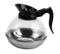 LOVIVER Teiera a induzione, caraffa per caffè, caraffa per caffè da 2,1 l-, Decanter riscaldato per caffè con Filtro in Vetro per dormitorio da Campeggio
