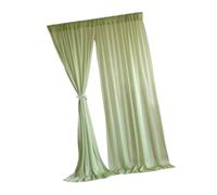 LOVIVER Tende per, Decorazioni per Matrimoni, fondali fotografici, 2 Pannelli per Fidanzamento, Festival, ricevimento, Compleanno, Verde