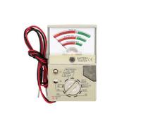 LOVIVER Tester Analogico per Pile Portatile | Facile da Leggere, Autoalimentato, Tester Universale per Pile, Laboratorio, Hobbisti, Tecnici di Riparazione